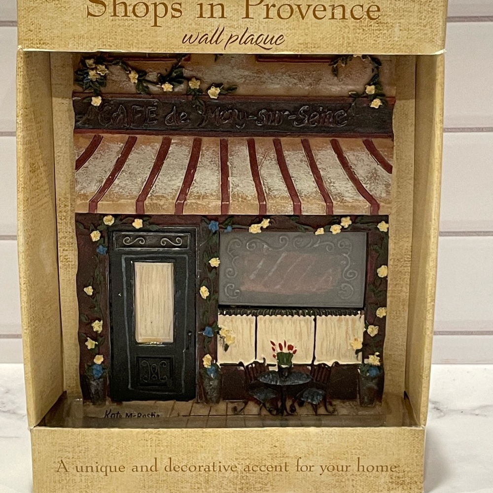 The Shops In Provence Wall Plaque